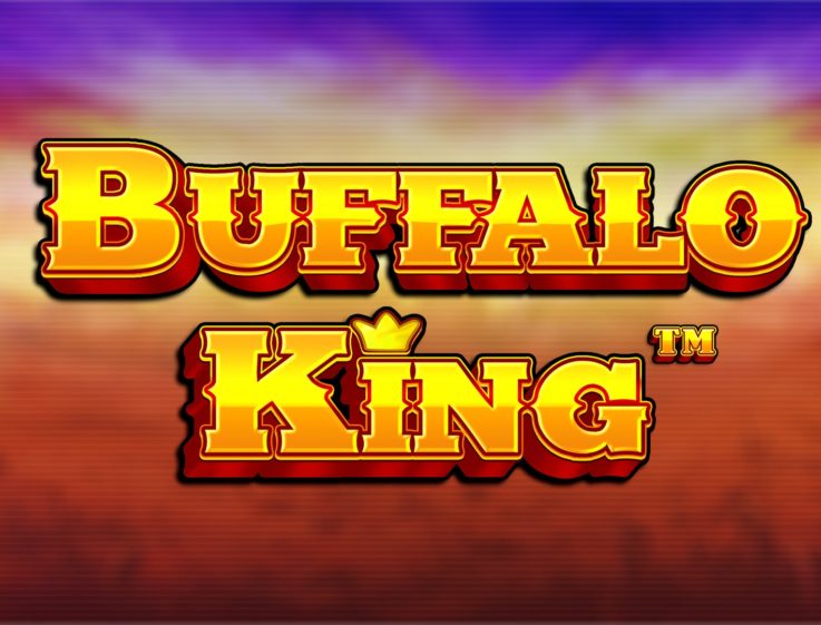 The logo of Buffalo King, a wildlife-themed slot that can be played for free on games-gettoplay.com