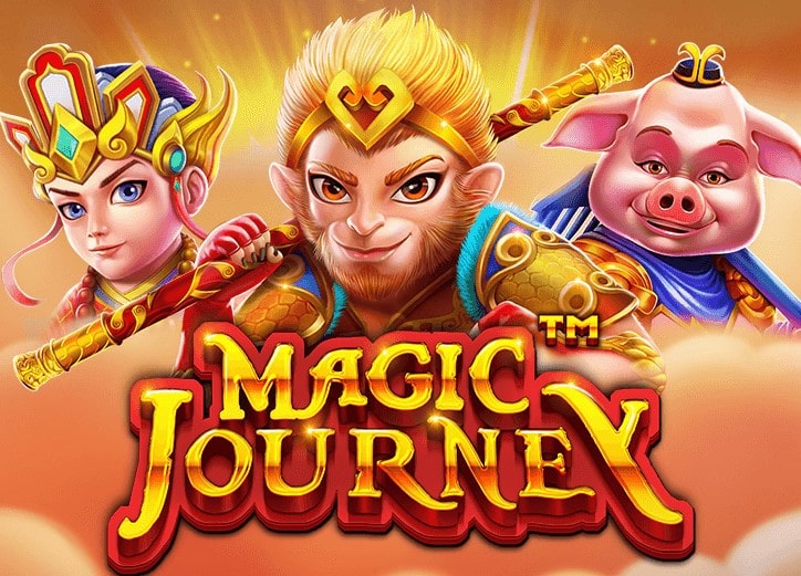 The logo of Magic Journey, a Chinese-themed slot machine whose free demo version can be played for free on games-gettoplay.com
